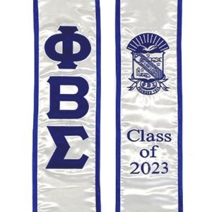 Phi Beta Sigma Class of 2025 Graduation Stoles Sash